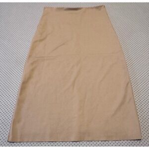 ASSETS by Sara Blakely Women's Tan Nude Shapewear Midi Skirt Size M Smoothing